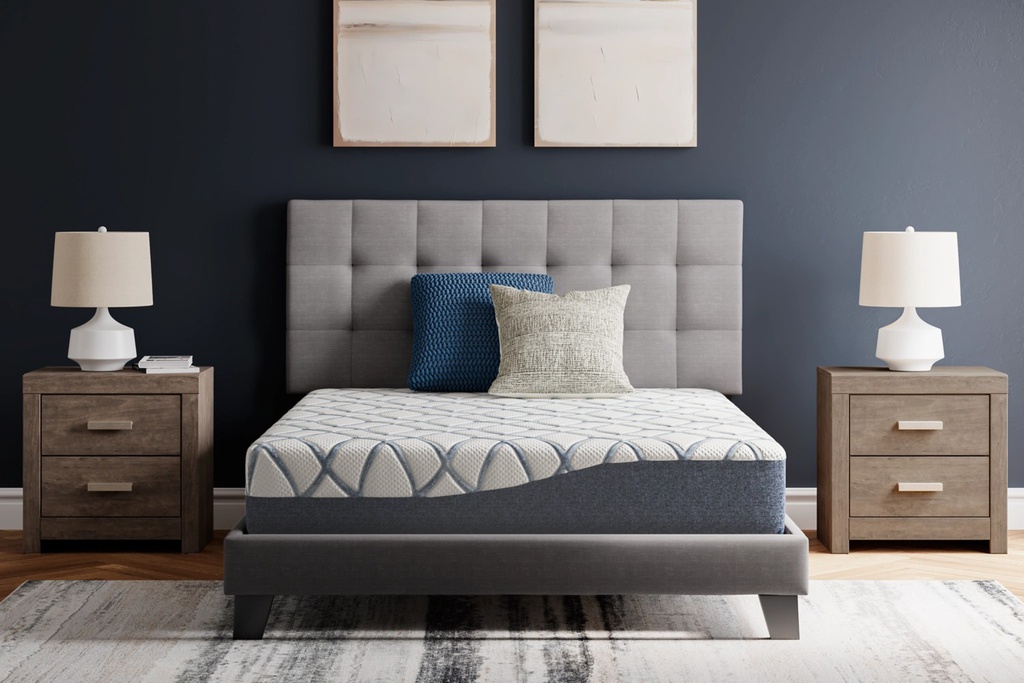 Ashley 10" Chime Elite 2.0 Queen Mattress - White/Blue