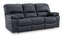 Ashley Leesworth Leather Reclining Sofa