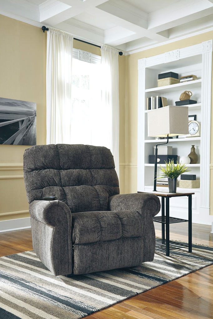 Ashley Lorreze Power Lift Recliner With Heat & Massage Function - Driftwood (copy)