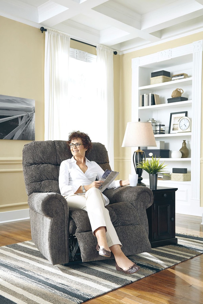 Ashley Lorreze Power Lift Recliner With Heat & Massage Function - Driftwood (copy)