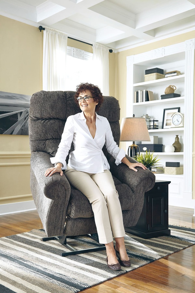 Ashley Lorreze Power Lift Recliner With Heat & Massage Function - Driftwood (copy)