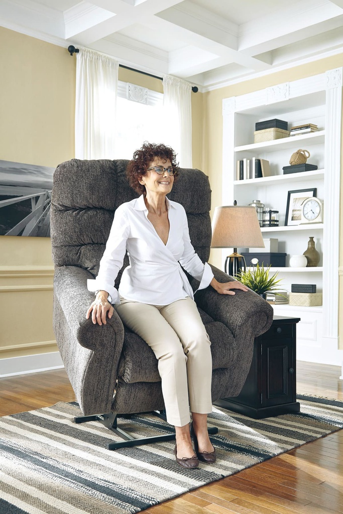 Ashley Lorreze Power Lift Recliner With Heat & Massage Function - Driftwood (copy)