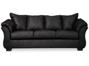 Ashley Darcy Sofa & Loveseat - Black Fabric Set