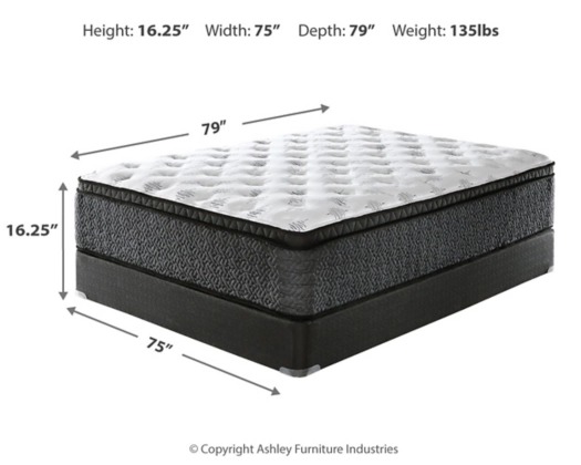 Ashley Ultra Luxury ET With Memory Foam King Mattress