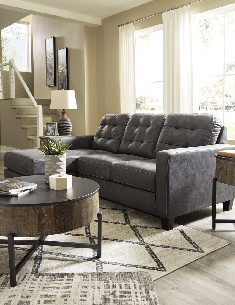 Ashley Venaldi Sofa Chaise Queen Sleeper
