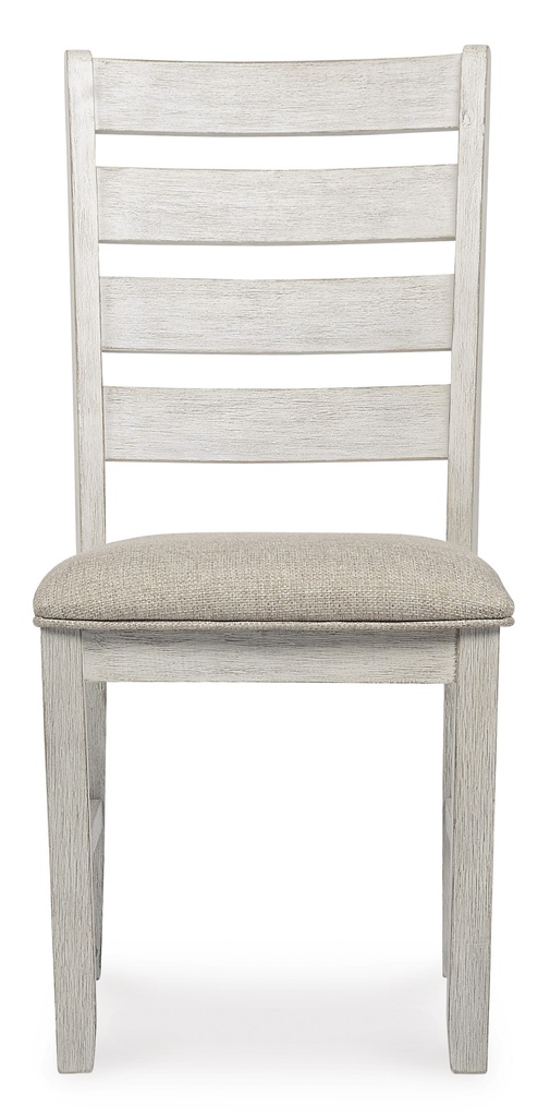 Ashley Skempton Dining UPH Side Chair - White/Light Brown