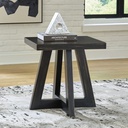 Ashley Galliden Square End Table - Black