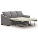 Ashley Lealand Heights Sofa Chaise Queen Sleeper - Steel