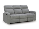 Ashley Moreau Place Reclining Sofa - Sterling