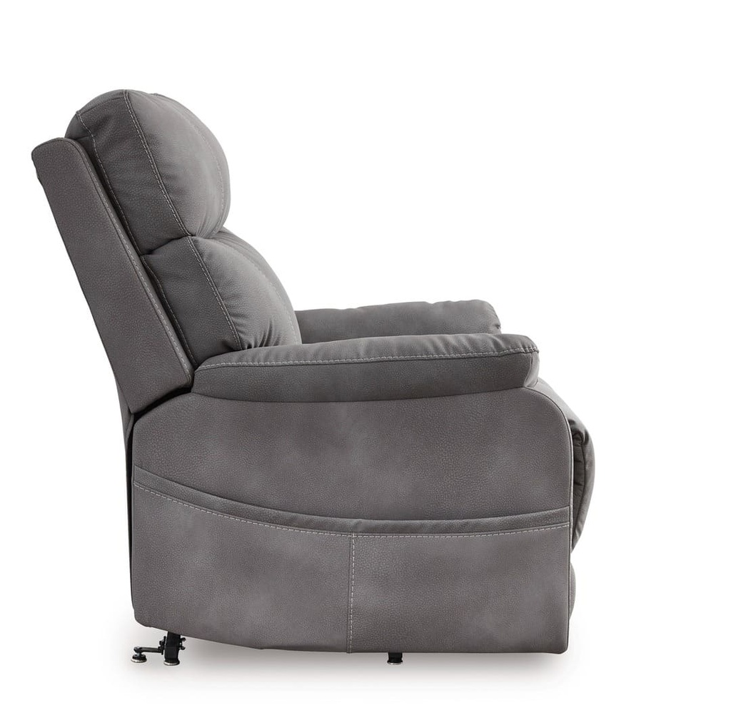 Ashley Next-Gen Durapella Power Lift Recliner - Slate