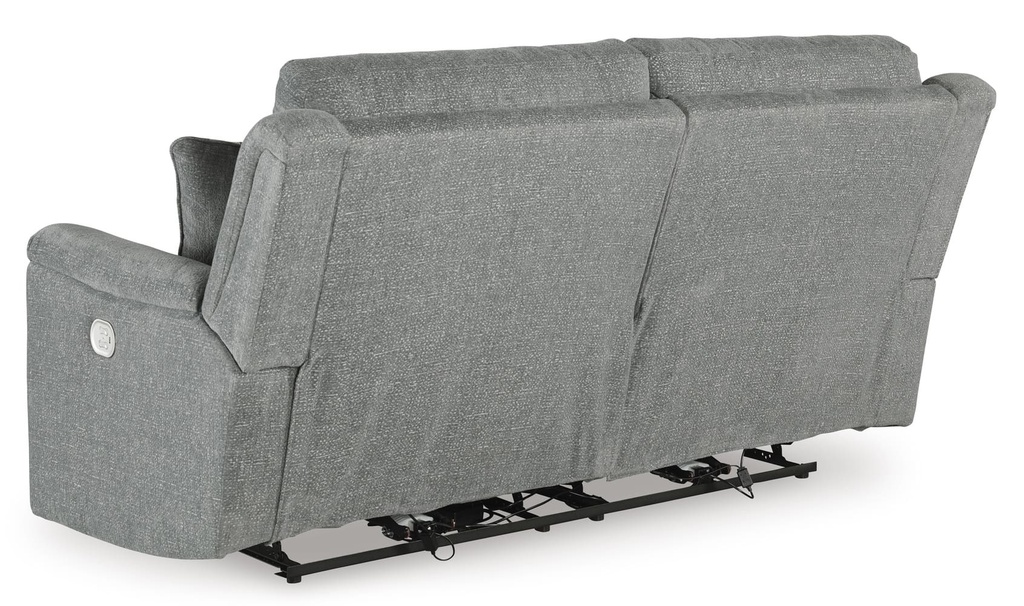Ashley Overflow Next-Gen Nuvella™ Performance Fabric Dual Power Reclining Sofa