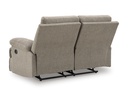 Ashley Tarrant Reclining Loveseat - Mocha