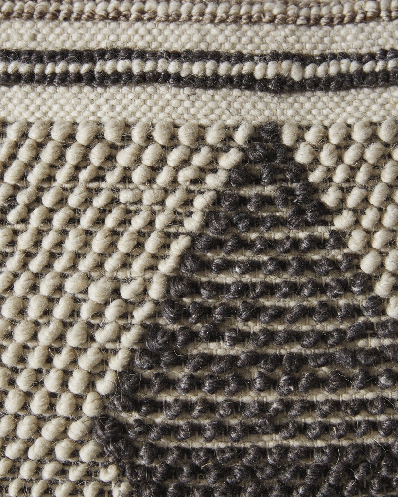 Ricker Pillow (4/CS) - Gray/Cream