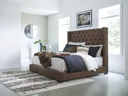 Ashley Steenlage King Bed Brown - w/o Slats