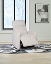 Ashley Elvio High Leg Recliner - Natural