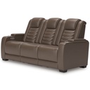 Ashley High Impact Power Reclining Sofa with Adjustable Headrest