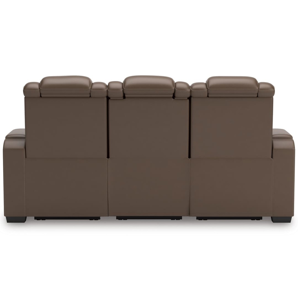 Ashley High Impact Power Reclining Sofa with Adjustable Headrest