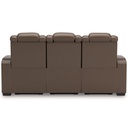 Ashley High Impact Power Reclining Sofa with Adjustable Headrest