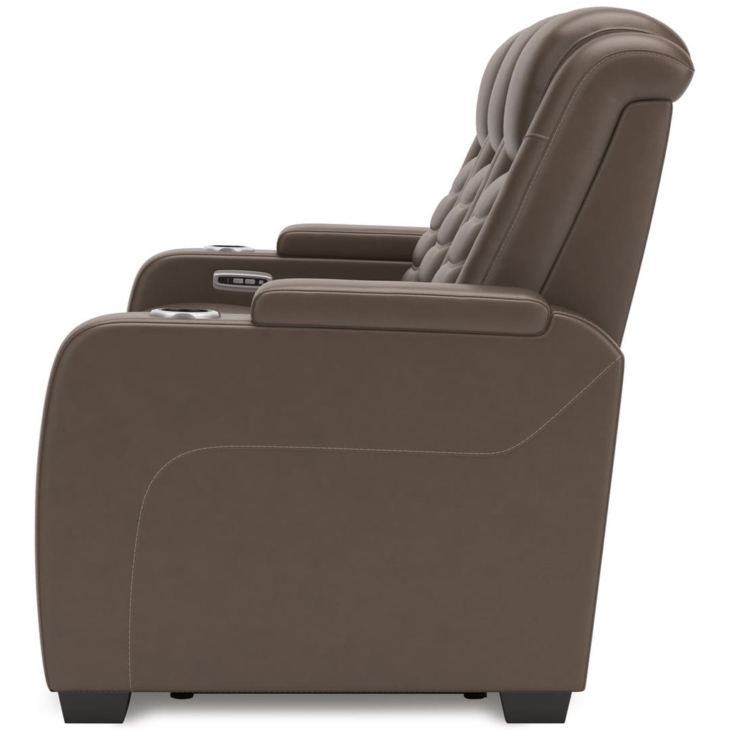 Ashley High Impact Power Reclining Sofa with Adjustable Headrest