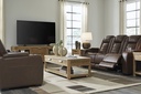 Ashley High Impact Power Reclining Sofa with Adjustable Headrest