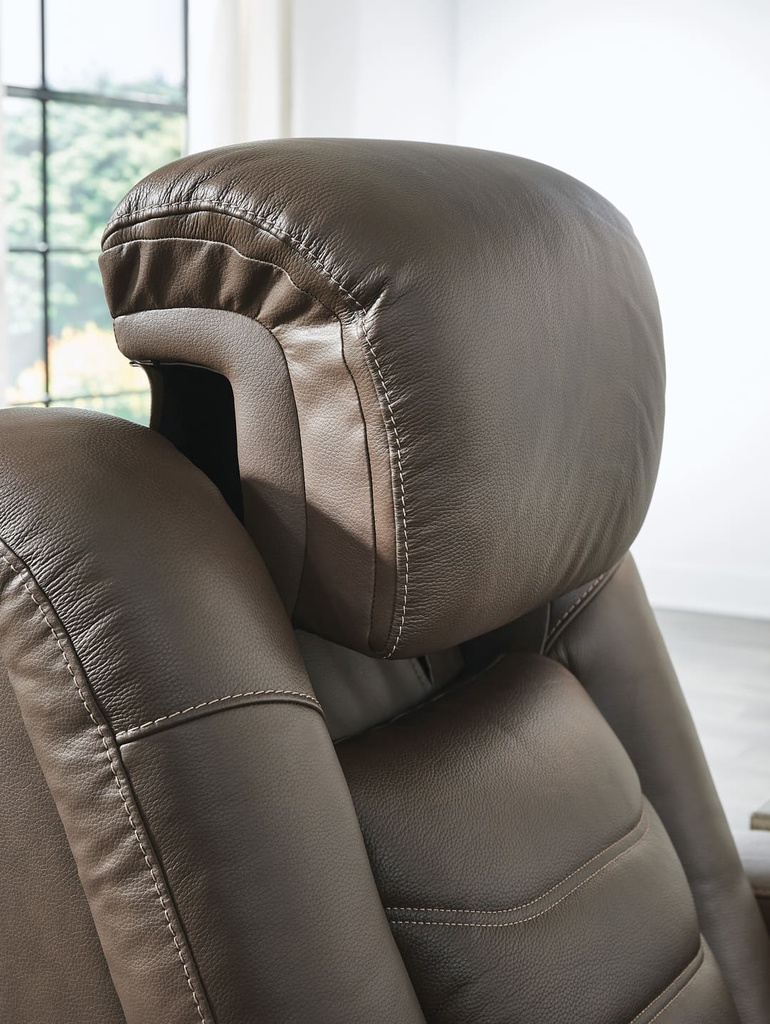 Ashley High Impact Power Reclining Sofa with Adjustable Headrest