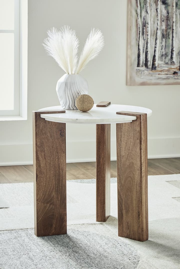 Ashley Isanti Round End Table