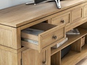 Ashley Sharlance XL TV STAND W/FIREPLACE OPTION