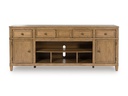 Ashley Sharlance XL TV STAND W/FIREPLACE OPTION