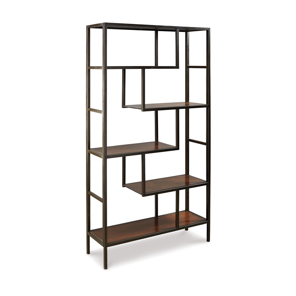 Ashley Frankwell Bookcase - Brown/Black