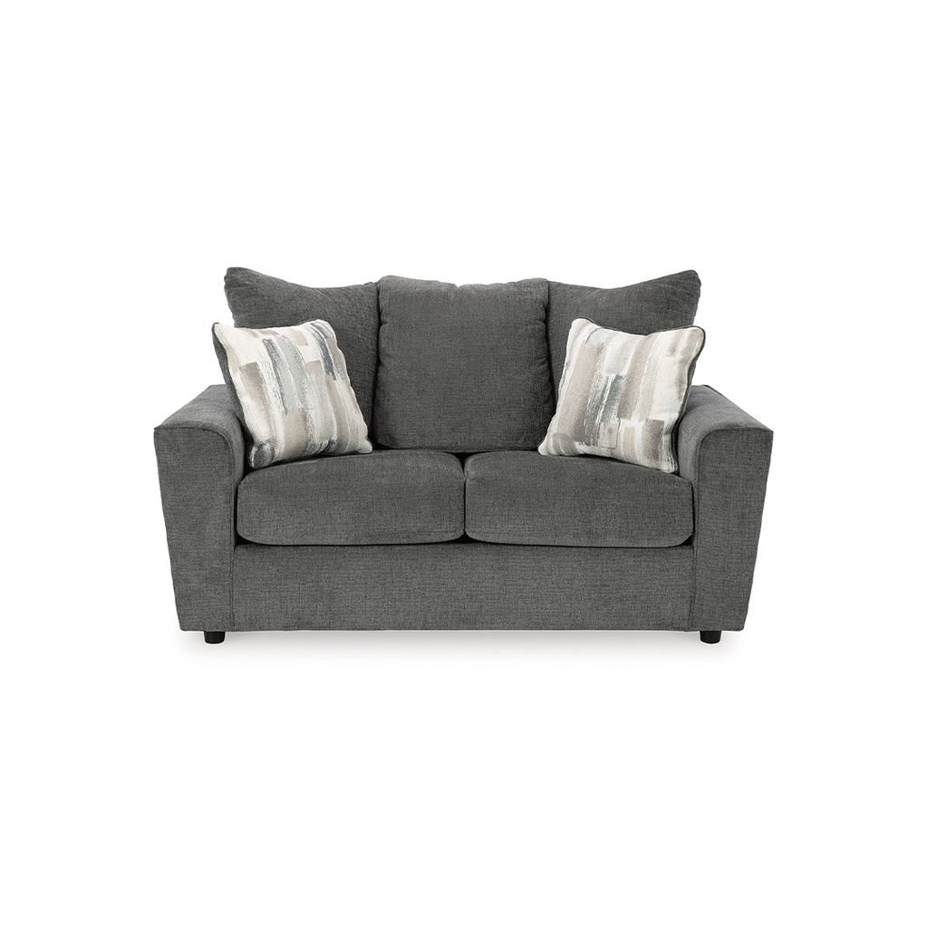 Ashley Stairatt Loveseat - Charcoal Shade