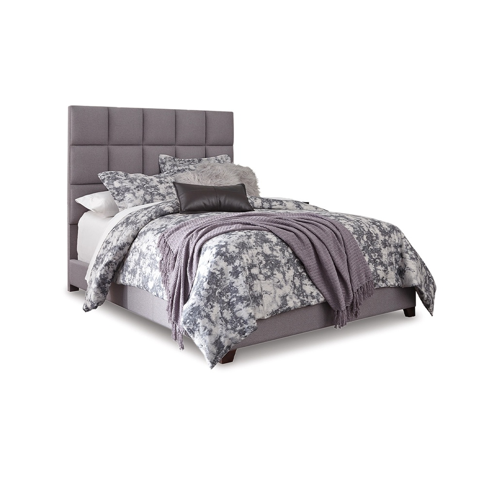 Ashley Dolante Queen Upholstered Bed - Gray