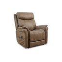 Ashley Lorreze Power Lift Recliner With Heat & Massage Function - Driftwood