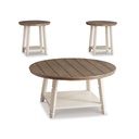 Ashley Bolanbrook Occasional Table Set (3/Cn) - Two-tone