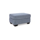 Ashley Carissa Manor Ottoman - Denim