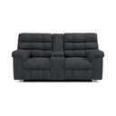 Ashley Wilhurst Double Rec Loveseat w/Console - Marine