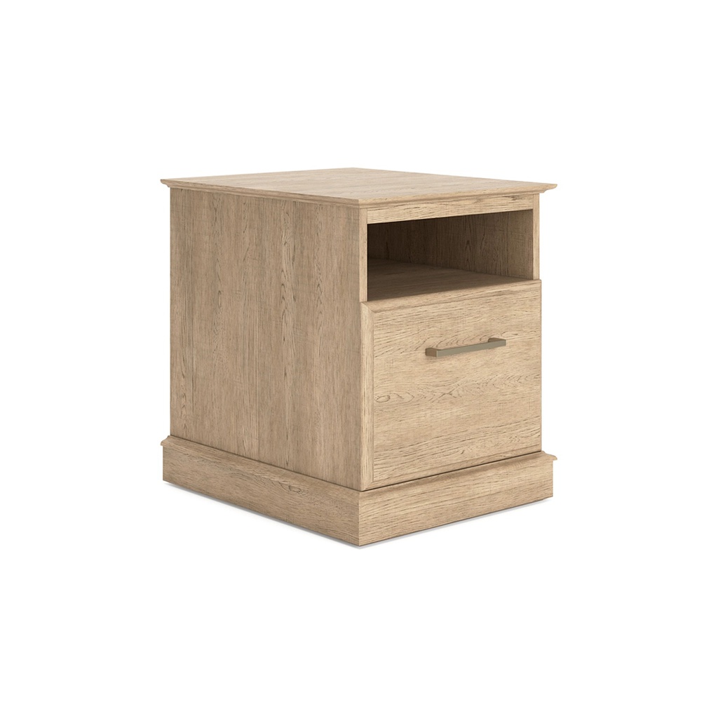 Ashley Elmferd - File Cabinet - Light Brown