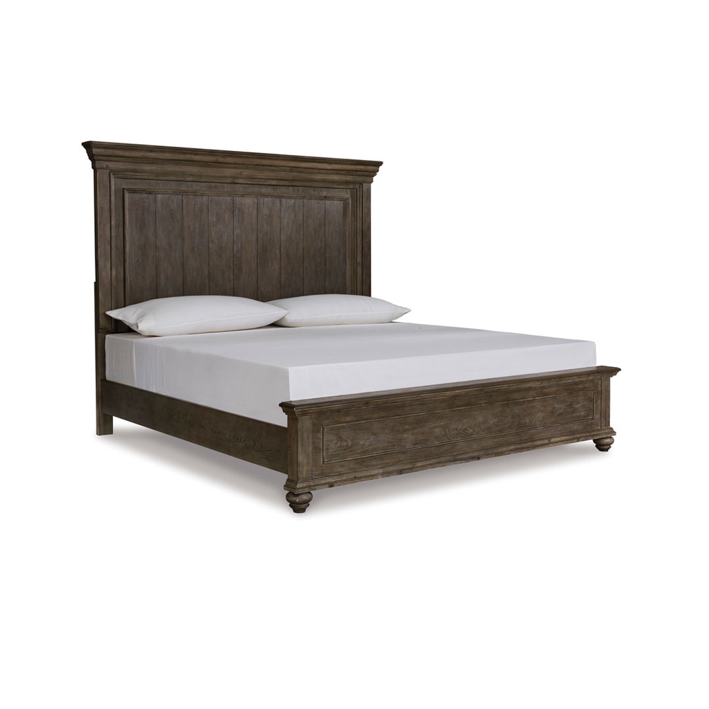 Ashley Johnelle Queen Panel Bed with slats - Gray