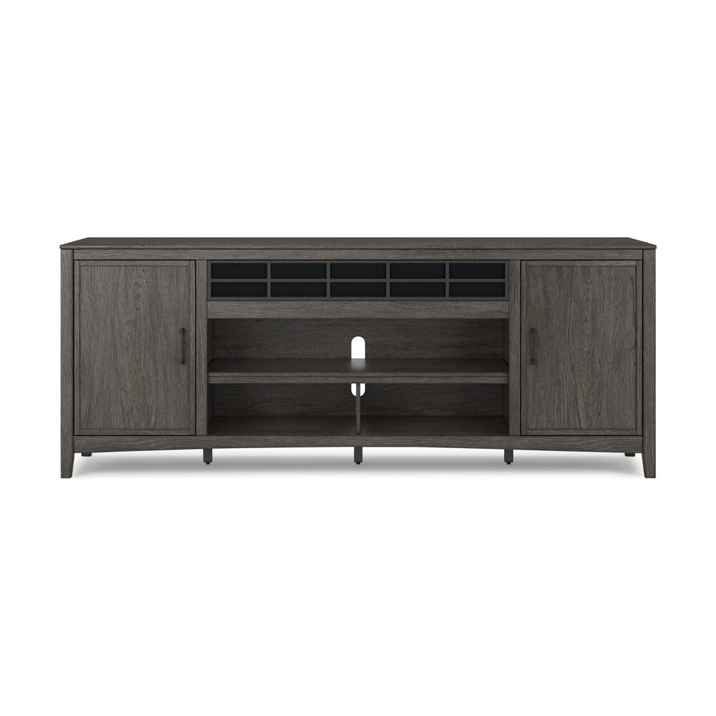 Ashley Montillan 84" TV Stand - Grayish Brown