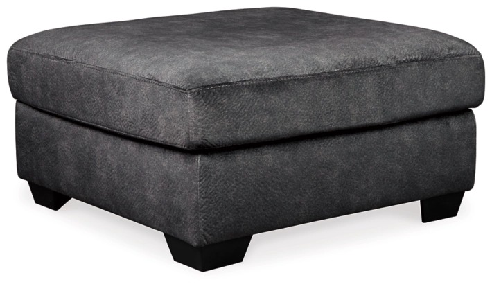 Ashley Accrington Oversized Accent Ottoman - Granite