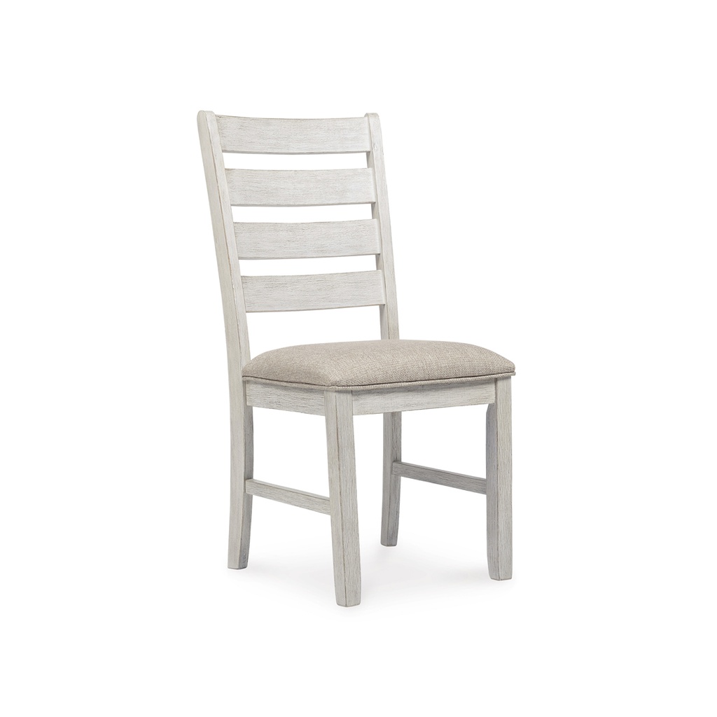 Ashley Skempton Dining UPH Side Chair - White/Light Brown