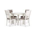 Ashley Erinberg Dining Room Table Set (5/CN) - Antique White