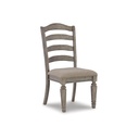Ashley Lodenbay Dining UPH Side Chair - Antique Gray