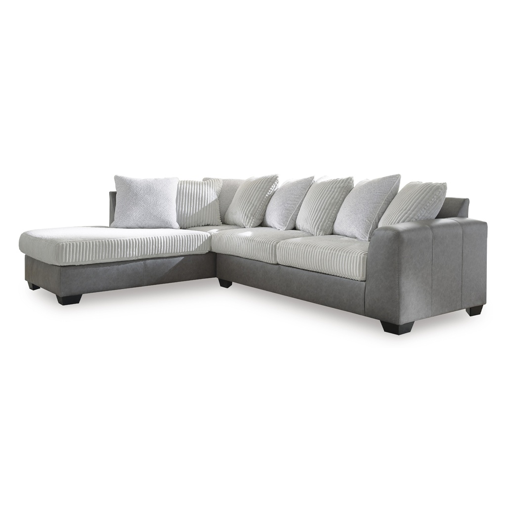 Ashley Clairette Court LAF Corner 2-Piece Sectional with Chaise