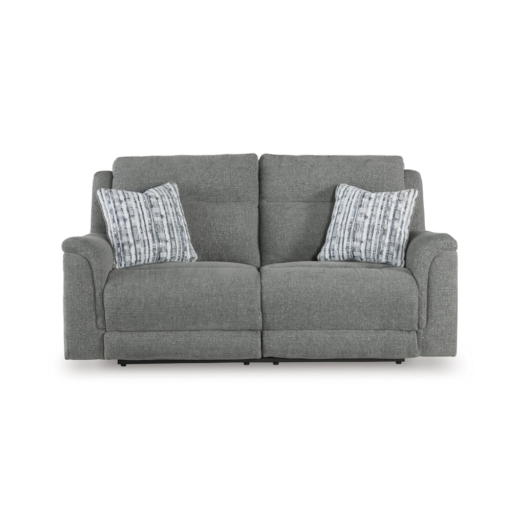 Ashley Overflow Next-Gen Nuvella™ Performance Fabric Dual Power Reclining Sofa