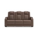 Ashley High Impact Power Reclining Sofa with Adjustable Headrest