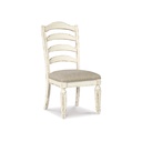 Ashley Realyn Dining Uph Side Chair (2/Cn) - Chipped White