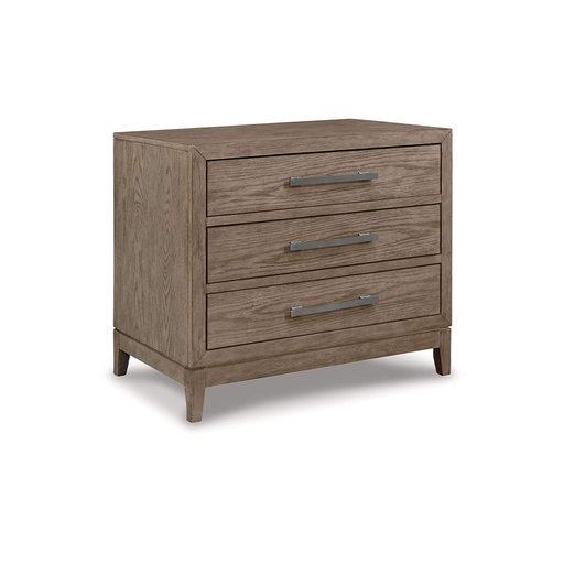 [B983-93W9] Ashley Chrestner Three Drawer Night Stand