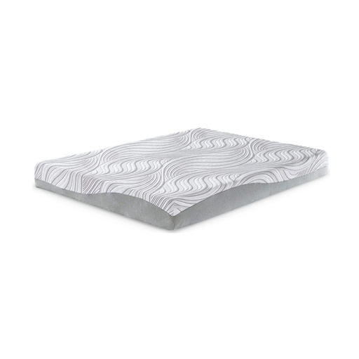 [M59131W2] Ashley 8 Inch Memory Foam Queen Mattress - White - 8"