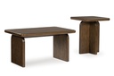 Ashley Shawbeck Occasional Table Set (2/Cn) - Medium Brown