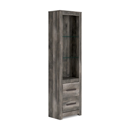 [W440-124] Ashley Wynnlow Pier - Tall Cabinet - Gray